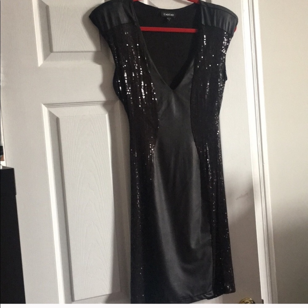 Bebe sequin dress, size M